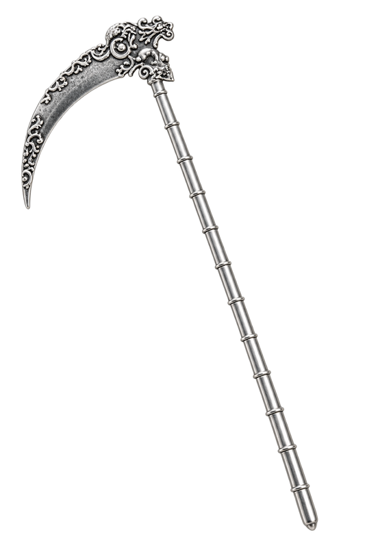 grey hair scythe