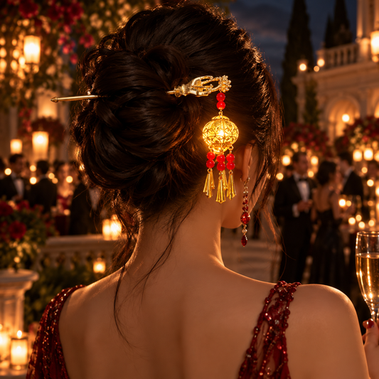 Hair Pin Lantern HairSticksHaven