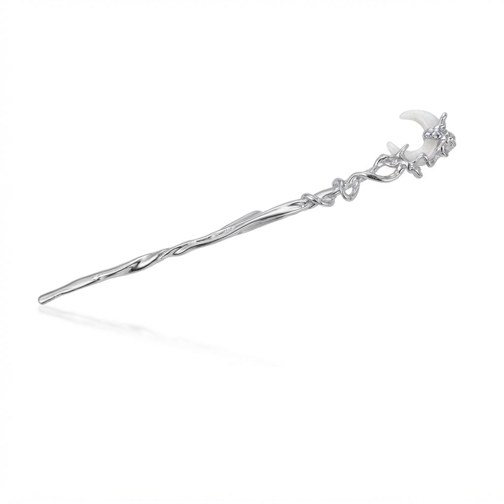 Chinese Moon Hair Pin