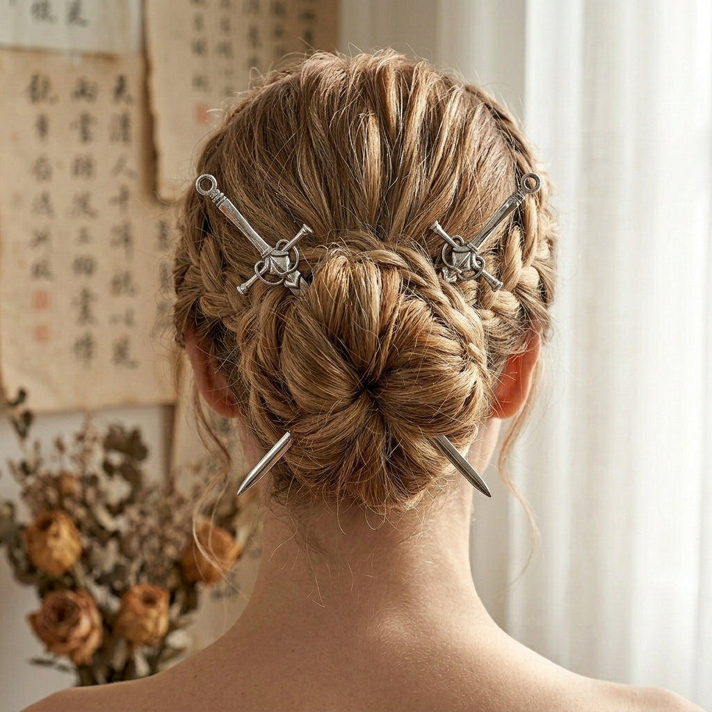 Hair Stick Sword