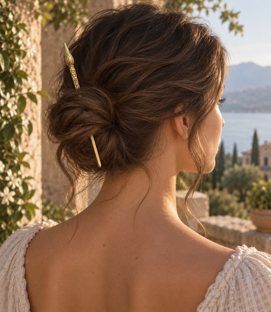 Hair pin metal
