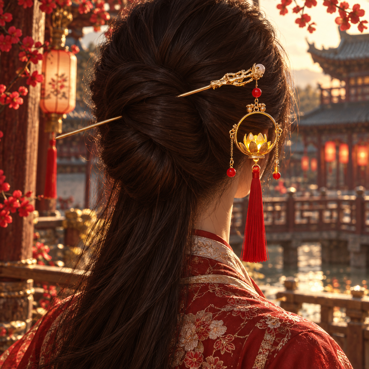 Ligh Up Lantern Hair Accessories