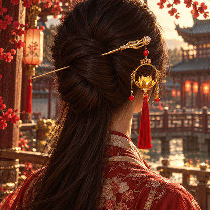 Ligh Up Lantern Hair Accessories