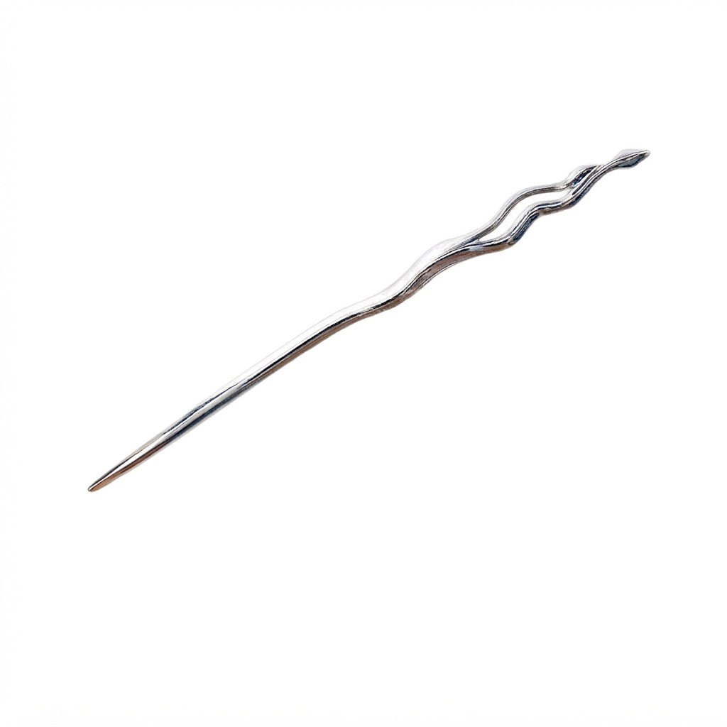 silver hairpin