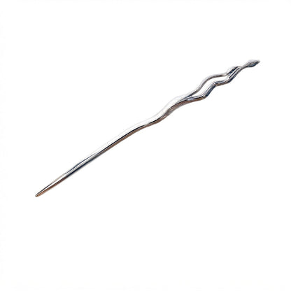 silver hairpin
