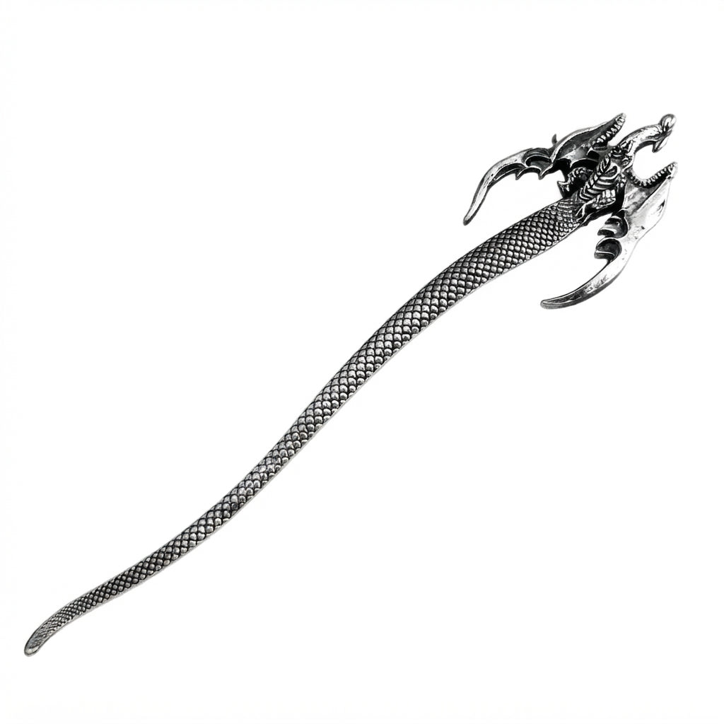 Dragon Skull Hair Pin