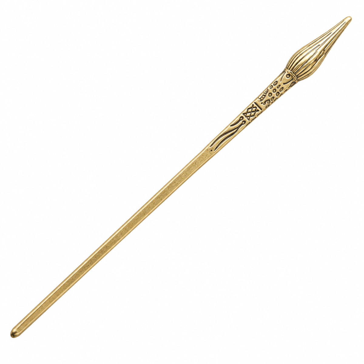 gold hair stick