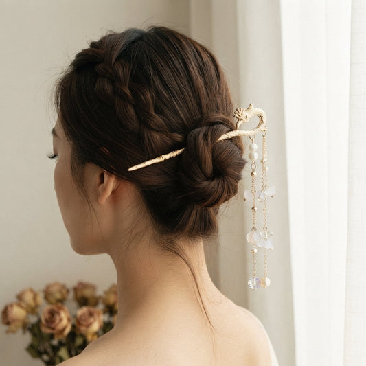 Phoenix hair stick